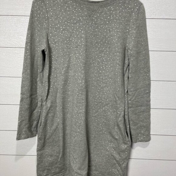 Boden Gray Sweatshirt Dress Size 6 - Picture 4 of 11